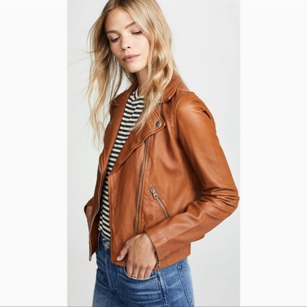 Limited Edition The Washed Leather Motorcycle Jacket